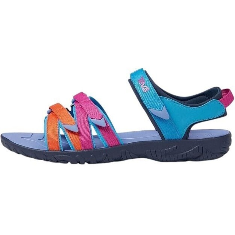 Teva Tirra Girls Sandals Blue Rose Multi Size 4 Big Kid Water Hiking Shoes